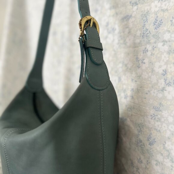 OCEAN AQUA COSTA RICA VINTAGE COACH SOHO BUCKET BAG 4148 - Picture 7 of 15